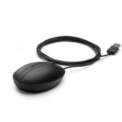 HP Wired Desktop 320M Mouse muis Ambidextrous USB Type-A Optisch 1000 DPI