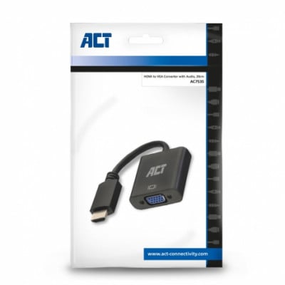 Act Adapter Cable HDMI male - VGA female wit