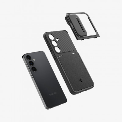 Spigen Optik Armor mobiele telefoon behuizingen 15,8 cm (6.2") Hoes Zwart