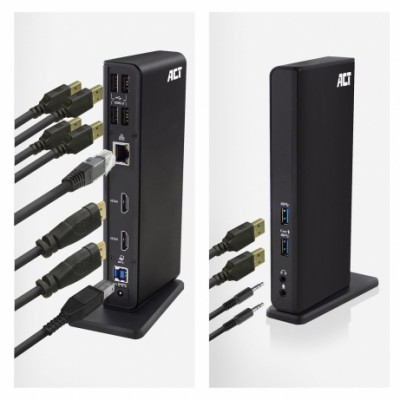 Act Docking MST DisplayLink USB-C - 2 x HDMI