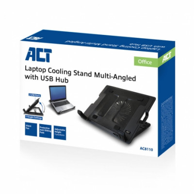Act Laptop stand w fan and 2-port usb hub