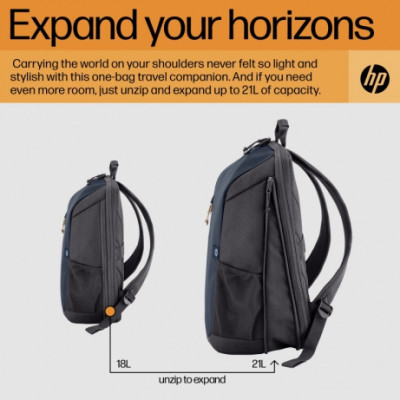 HP Printing & Computing ACC: HP Travel 18L 15.6 IGR Laptop Backpack