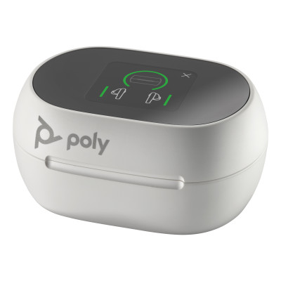 POLY Voyager Free 60+ UC Headset Draadloos In-ear Oproepen/muziek USB Type-C Bluetooth Wit