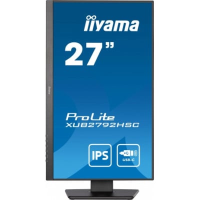 IIYAMA 27" FHD 1920x1080 IPS HDMI DP USB-C USB 4ms Black HA