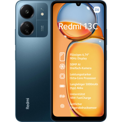 Xiaomi Redmi 13C 4GB RAM 128GB ROM - Navy Bleu