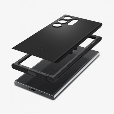 Spigen Thin Fit mobiele telefoon behuizingen 17,3 cm (6.8") Hoes Zwart
