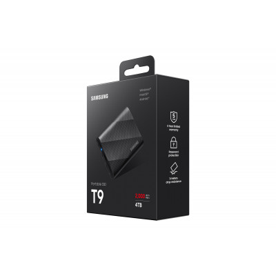 Samsung Portable SSD T9 4TB Black