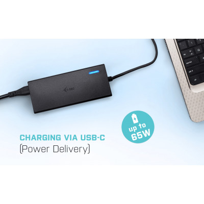 i-tec Universal Charger 77W USB-C PD 3.0 + 1x USB-A