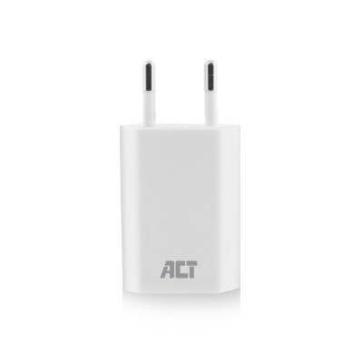 Act USB Chrg 110-240V for Smartphone 1A whit