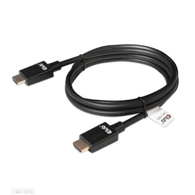 Club 3D HDMI 2.1 MALE TO HDMI 2.1 MALE ULTRA HIGH SPEED 10K 120Hz  1m.5/ 4.928ft