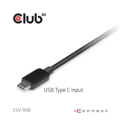 Club 3D USB TYPE C 3.2 GEN 1 MULTISTREAM TRANSPORT HUB TO HDMI 2.0 DUAL MONITOR 4K60HZ