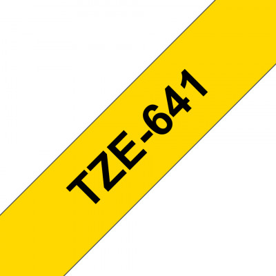 BROTHER SUPPLIES Tape&#47;18mm black on yellow f P-Touch TZE
