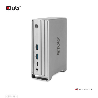 Club 3D USB TYPE C GEN 2 TRIPLE DISPLAY DP ALT MODE WITH SMART PD CHARGING DOCK WITH 120WATTS PS