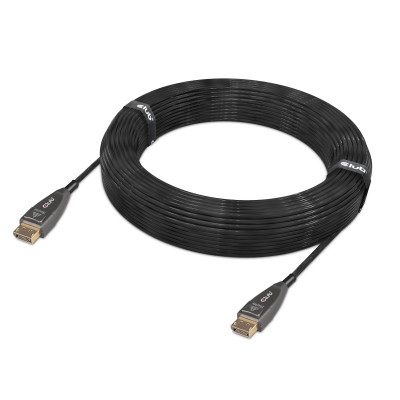 Club 3D DISPLAYPORT 1.4 ACTIVE OPTICAL CABLE UNIDIRECTIONAL MALE / MALE 20 METERS/65.62FT .8K @60HZ