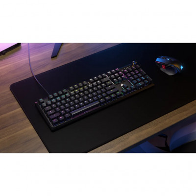 Corsair CORSAIR K70 RGB CORE Mechanical Gaming Keyboard Backlit RGB LED CORSAIR MX Red Black (CH-910971E-NA)