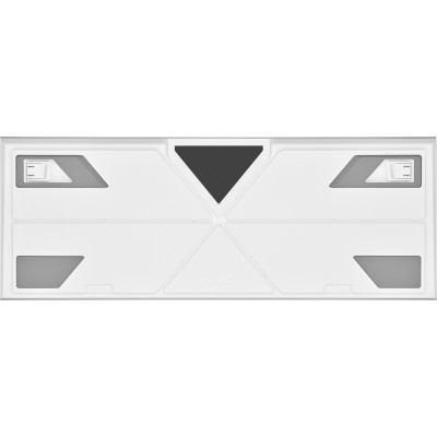 Corsair K70 RGB PRO Optical-Mechanical Gaming Keyboard Backlit RGB LED OPX White White PBT Keycaps (CH-910951A-NA)