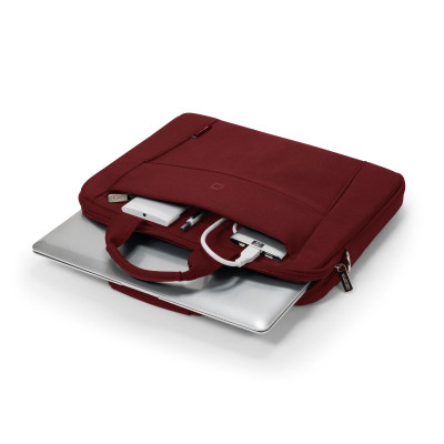 DICOTA Slim Case Base 11-12.5 sacoche d'ordinateurs portables 31,8 cm (12.5") Sac Messenger Rouge