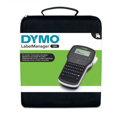 DYMO LabelManager 280™ QWY Kitcase labelprinter Thermo transfer Bedraad D1