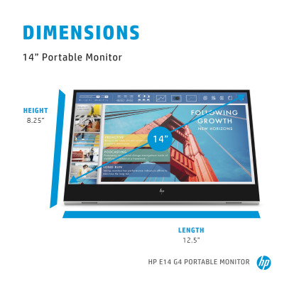 HP E14 G4 Portable Monitor