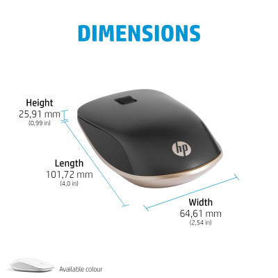 HP Printing & Computing ACC: HP 410 Slim White Bluetooth Mouse EURO
