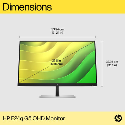 HP E24q G5 QHD Monitor