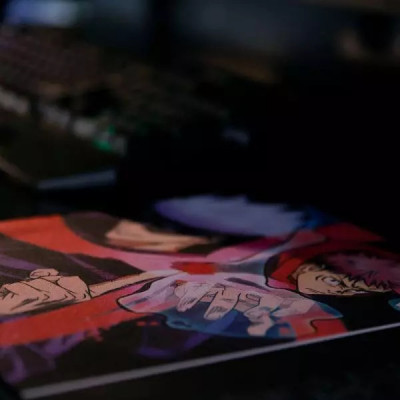 Konix Jujutsu Kaisen Dark Tapis de souris de jeu Multicolore