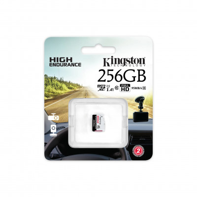 Kingston 256GB microSDXC End 95R/45W C10 A1 UHS-I