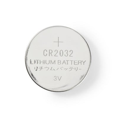 Nedis Lithium-Knoopcelbatterij CR2032 / 3 V DC / 5-Blister / Zilver