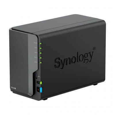 Synology DiskStation DS224+ data-opslag-server NAS Desktop Ethernet LAN Zwart J4125