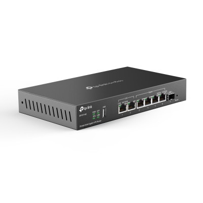 TP-Link Omada Multi-Gigabit VPN Router Two 2.5GPorts: 1x 2.5G WAN and 1x 2.5G WAN/LAN ports provide high-bandwidth aggregationconnectivity.