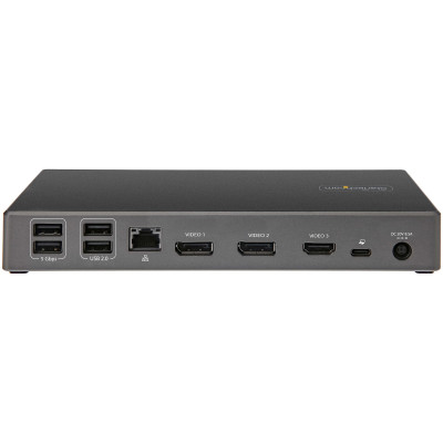 StarTech USB C Dock Triple 4K - 100W PD 6x USB