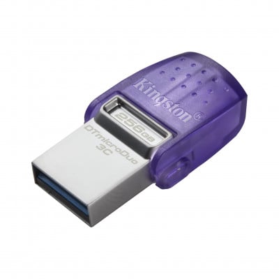 Kingston 256GB DT microDuo 3C dual USB-A+USB-C
