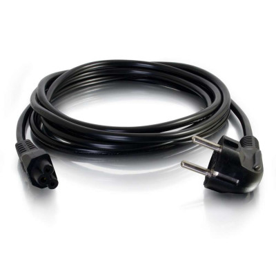 C2G 80607 power cable Black CEE7/7 C5 coupler