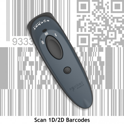 Socket Mobile DuraScan D740 Draagbare streepjescodelezer 1D/2D LED Grijs