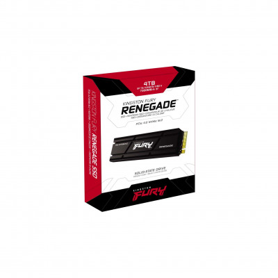 Kingston 4000G RENEGADE NVMe SSD W&#47;HEATSINK