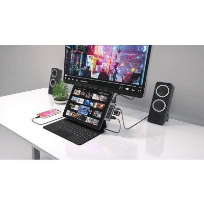 HyperDrive Media 6in1 USBC iPad Pro&#47;Air