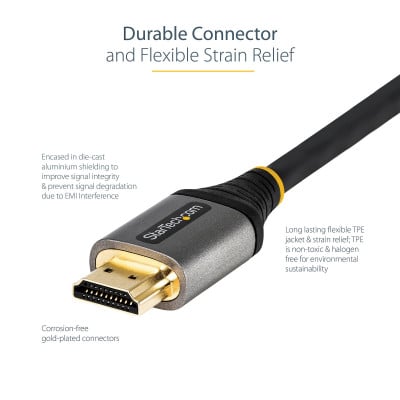 StarTech 3ft 1m Certified HDMI 2.1 Cable - 8K&#47;4K