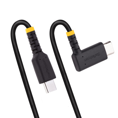 StarTech 3ft USB C Charging Cable Angled 60W PD