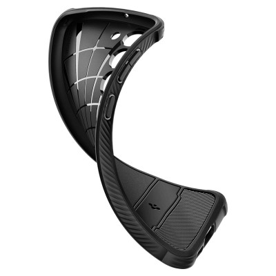 Spigen Rugged Armor coque de protection pour téléphones portables 15,5 cm (6.1") Housse Noir