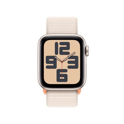 Apple Watch SE OLED 40 mm Digitaal 324 x 394 Pixels Touchscreen Beige Wifi GPS