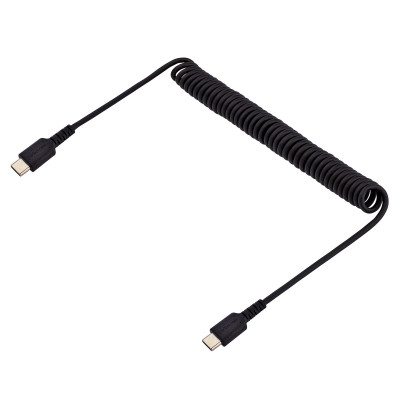 StarTech 3ft USB C Charging Cable Coiled M&#47;M
