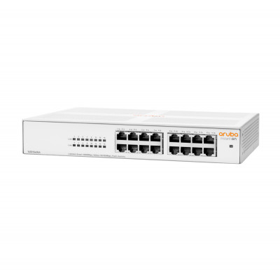 Aruba Instant On 1430 16G Unmanaged L2 Gigabit Ethernet (10/100/1000) 1U Wit