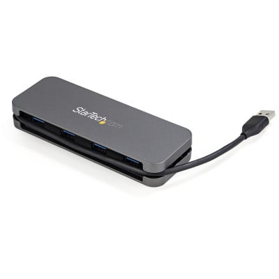 StarTech 4 Port USB 3.0 Hub 5Gbps 4A - 11in Cable