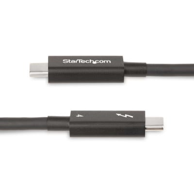 StarTech 6ft Thunderbolt 4 Cable 40Gbps 100W