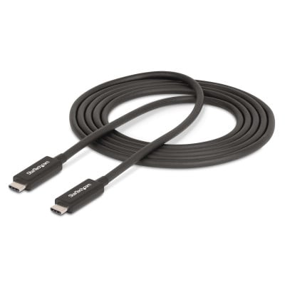 StarTech 6ft Thunderbolt 4 Cable 40Gbps 100W