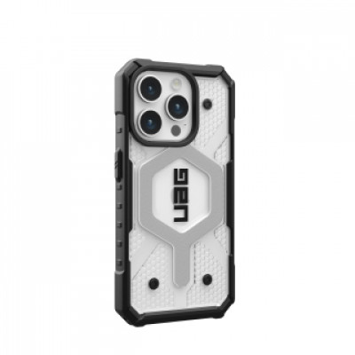Urban Armor Gear Pathfinder Magsafe mobiele telefoon behuizingen 15,5 cm (6.1") Hoes Zwart, Transparant