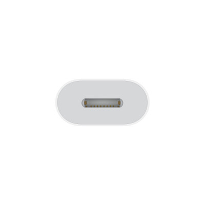 Apple MUQX3ZM/A tussenstuk voor kabels USB Type-C Lightning Wit