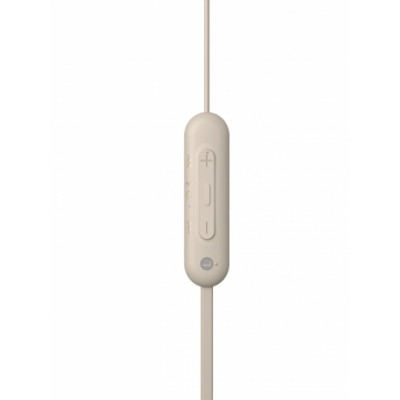 Sony WIC100C BT IN-EAR HEADPHONE Beige