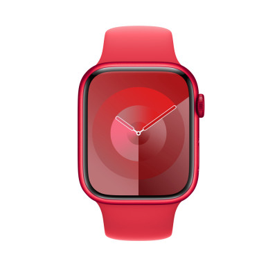 Apple MT3X3ZM/A slimme draagbare accessoire Band Rood Fluorelastomeer
