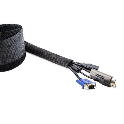 StarTech Cable Management Sleeve Wire Wraps